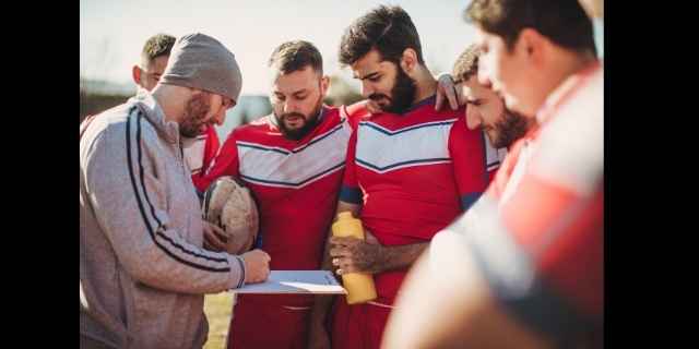 coach giving instructions